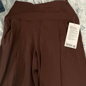 lululemon athletica Brown Wide Leg Pants